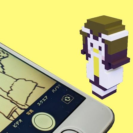 おばけのピースサイン